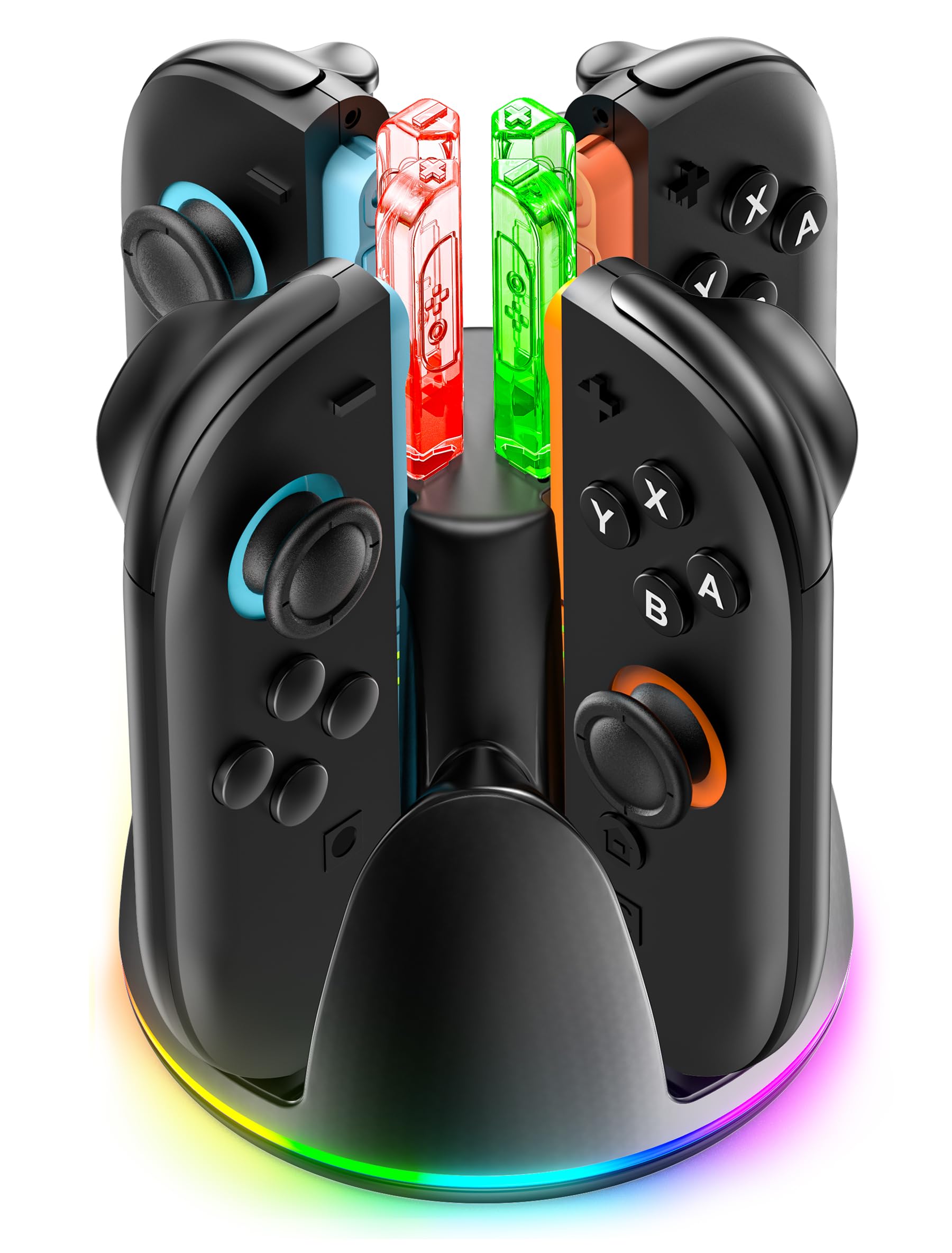 Amazon.co.jp: Switch 2 Joy-Con 充電 スタンド 4台ジョイコン同時磁気